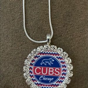 Chicago Cubs necklace